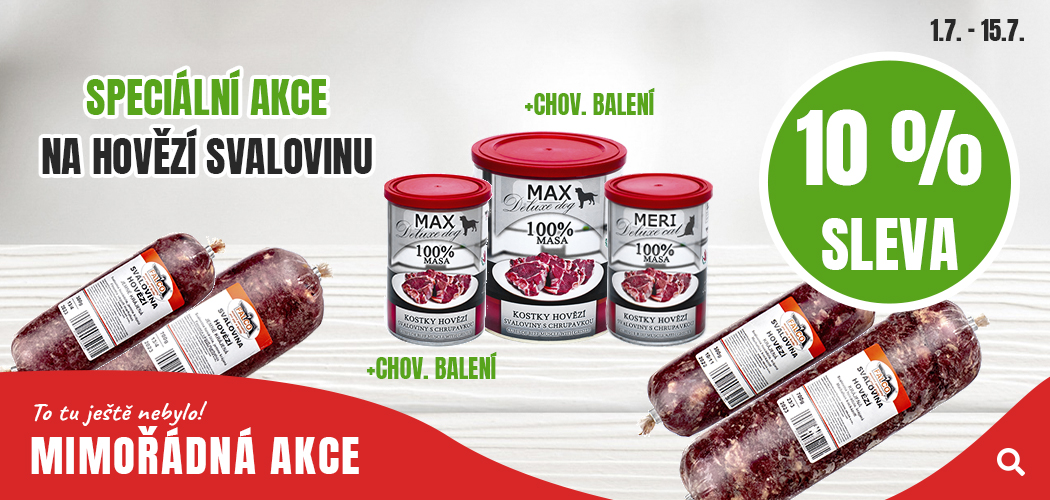 AKCE NA HOVĚZÍ SVALOVINU