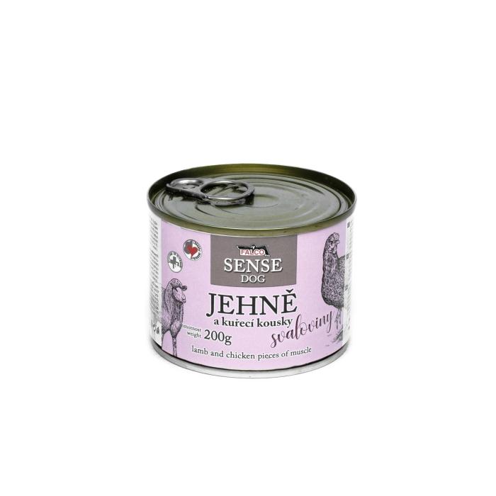 DÁREK - FALCO SENSE DOG 200g jehně a kuřecí