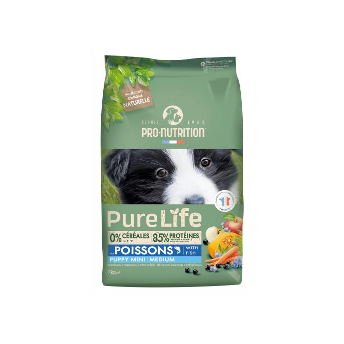 DÁREK - Pro-Nutrition PURE LIFE puppy MINI MEDIUM 2kg