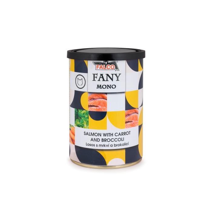 DÁREK - FANY MONO losos s mrkví a brokolicí 400g