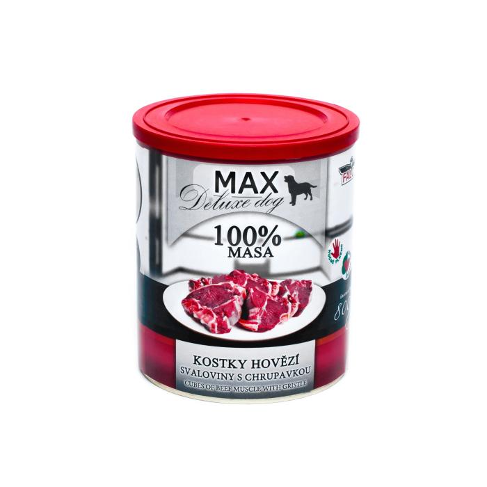 DÁREK - MAX 800g kostky hovězí svaloviny s chrupavkou