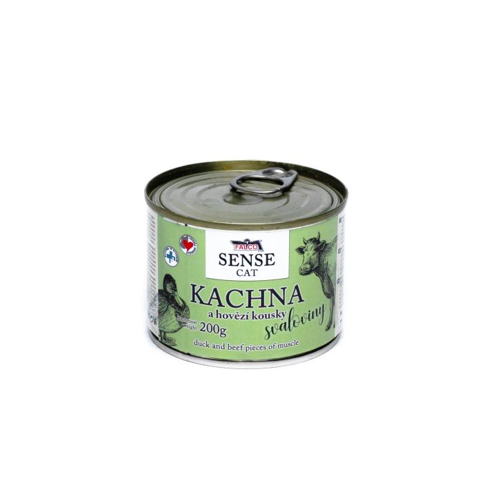 DÁREK - FALCO SENSE CAT 200g kachna a hovězí