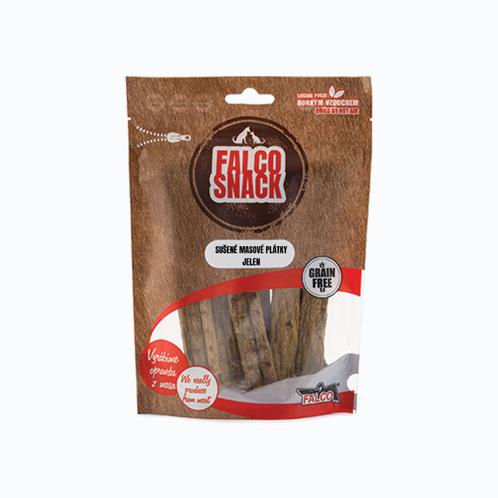 DÁREK - Sušené masové plátky jelení 90g