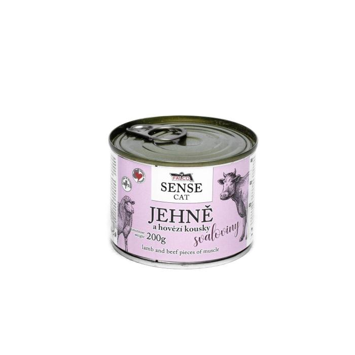DÁREK - FALCO SENSE CAT 200g jehně a hovězí