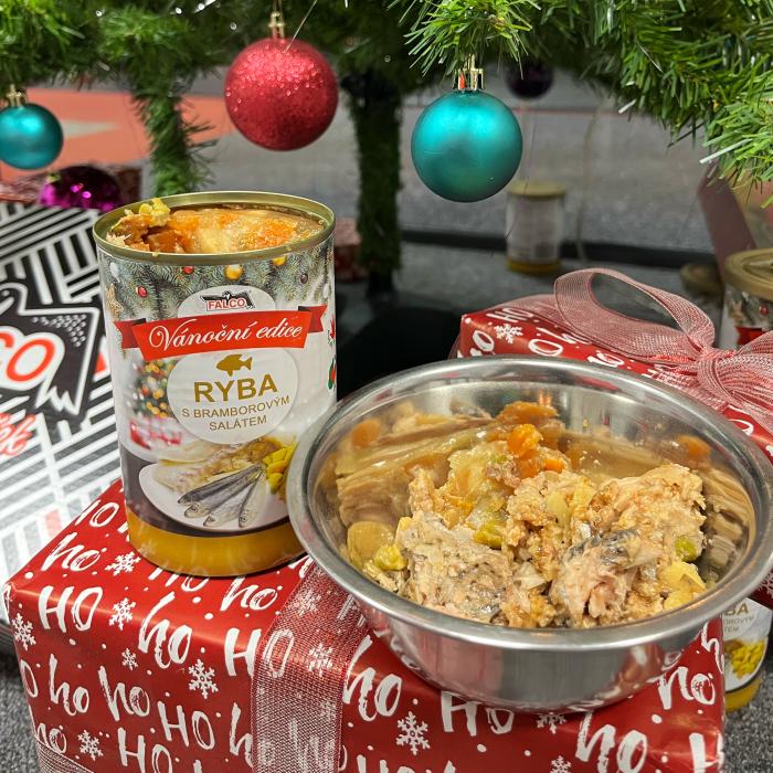 Ryba s bramborovým salátem 400g