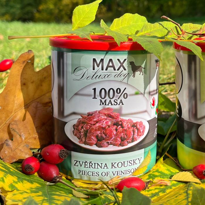 MAX zvěřina kousky 800g