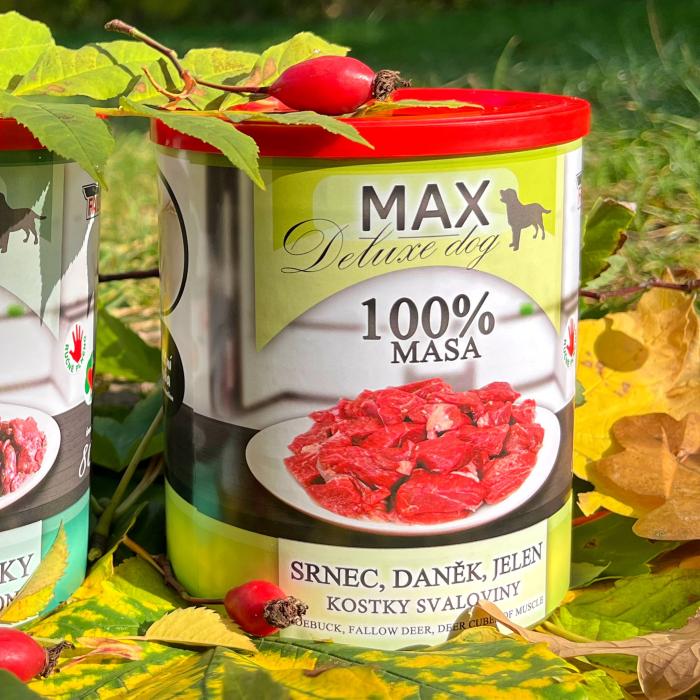 MAX srnec, daněk, jelen 800g