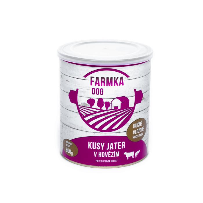 FARMKA DOG s játry 800g