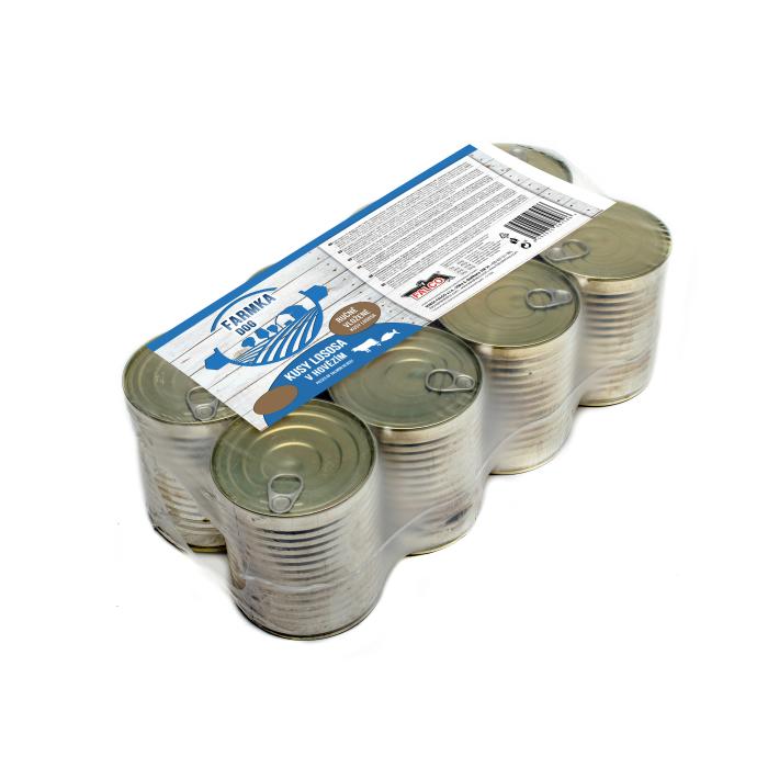 FARMKA DOG s lososem 800g CHOVATELSKÉ BALENÍ 8 ks