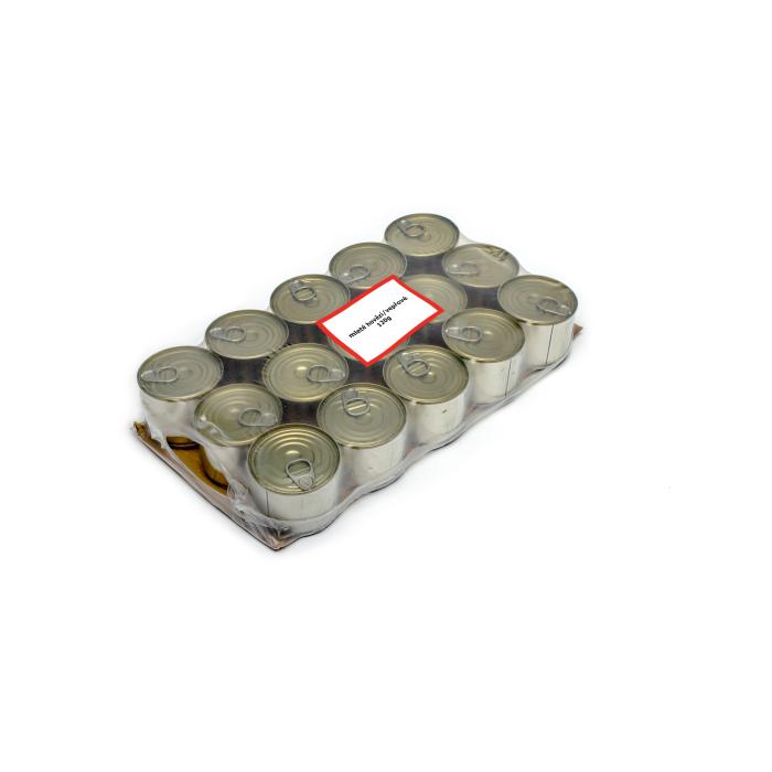 mleté se svalovinou mrkev/špenát  120g CHOVATELSKÉ BALENÍ 15 ks
