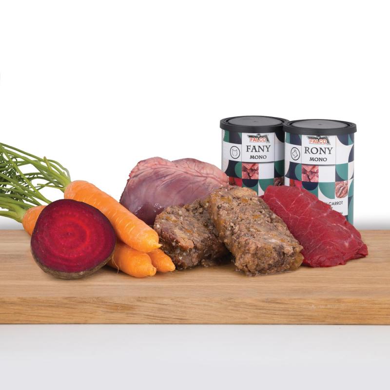 FANY MONO hovězí svalovina s mrkví a řepou 400g