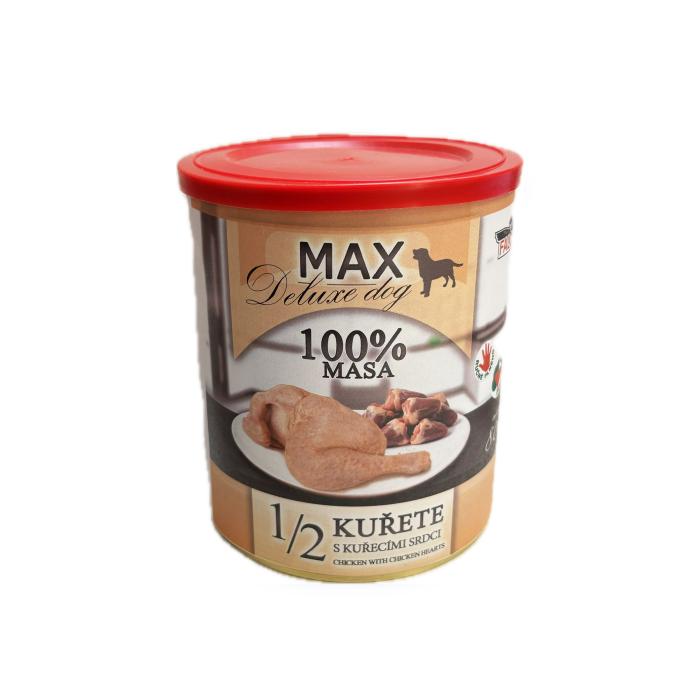MAX 1/2 kuřete s kuřecími srdci  800g/8ks