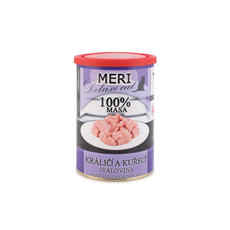 MERI králičí a kuřecí svalovina 400g