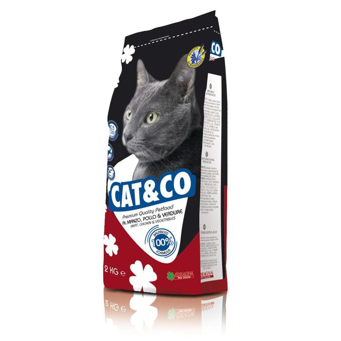 CAT&CO MIX hovězí, kuře 20kg