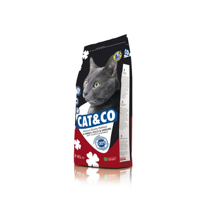 žžCAT&CO MIX hovězí, kuře 2kg
