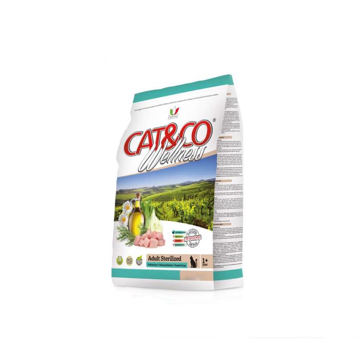 CAT&CO wellness adult sterilized kuře 1,5kg