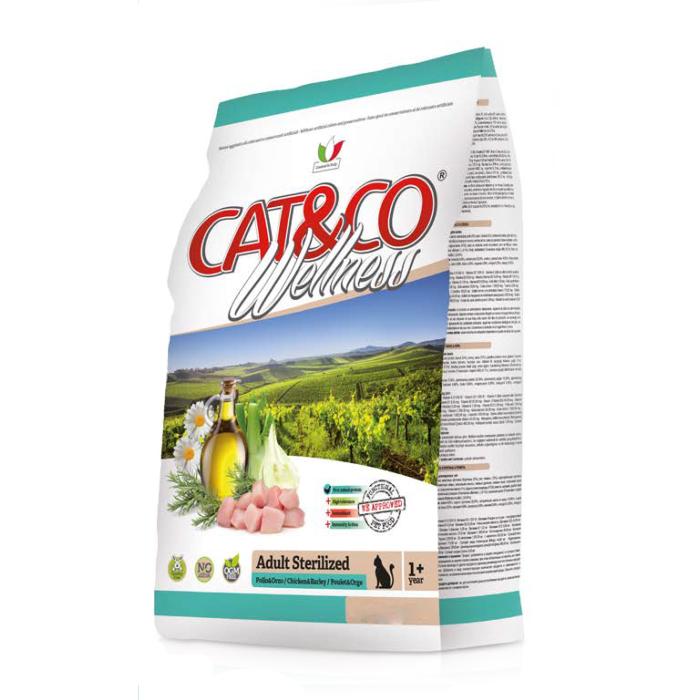 CAT&CO wellness adult sterilized kuře 10kg