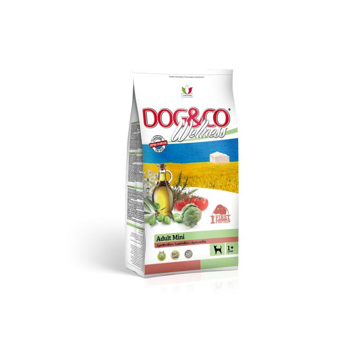 DOG&CO wellness adult mini jehněčí s rýží 2,5kg