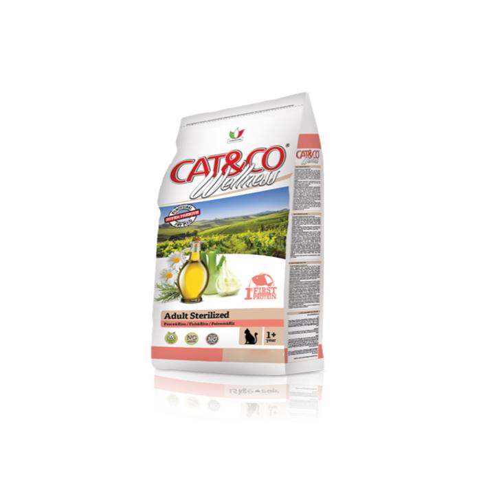 CAT&CO wellness adult sterilized ryba 1,5kg