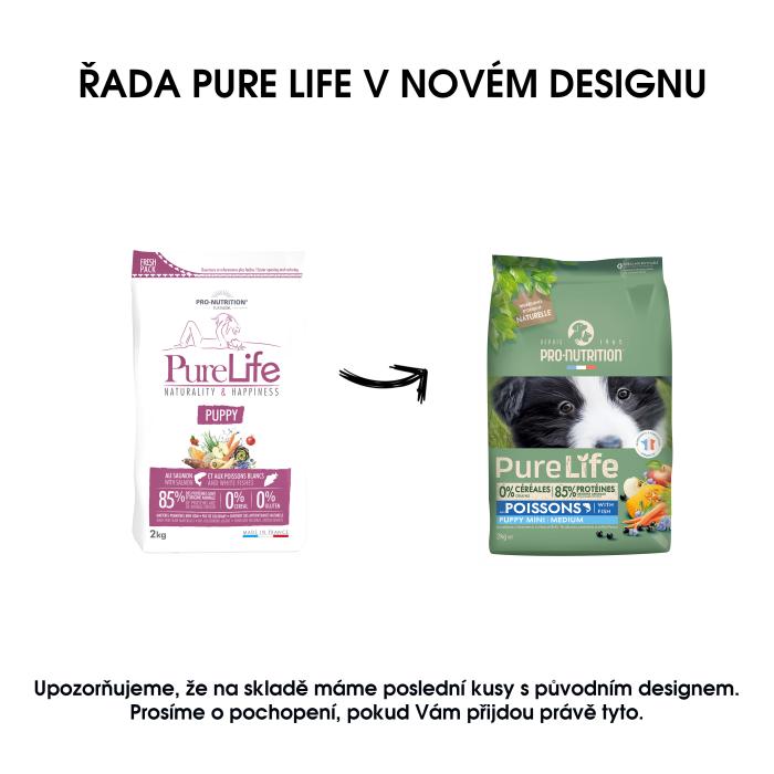 Pro-Nutrition PURE LIFE puppy MINI MEDIUM 2kg
