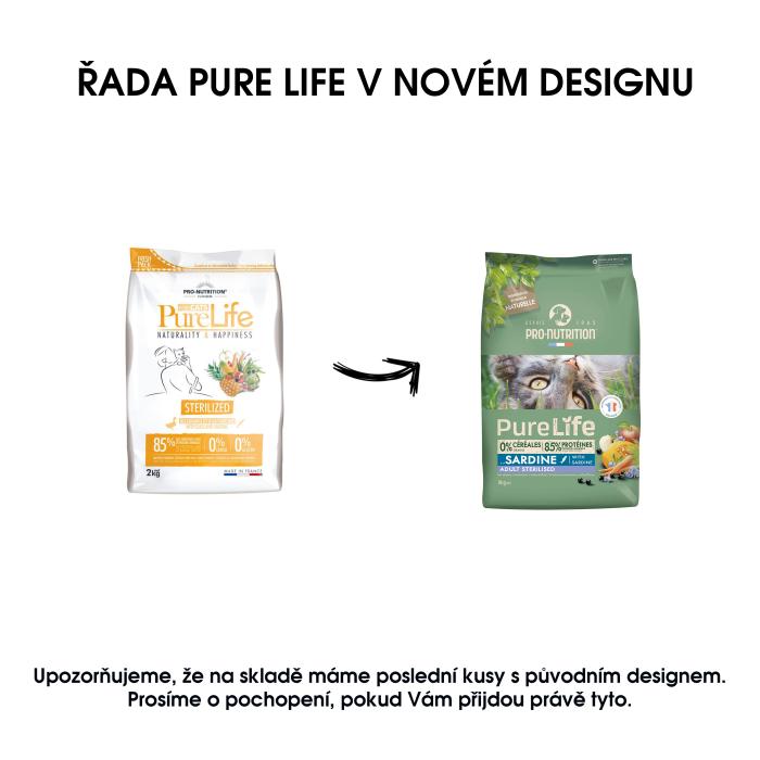 Pro-Nutrition PURE LIFE CAT adult sterilized 2kg