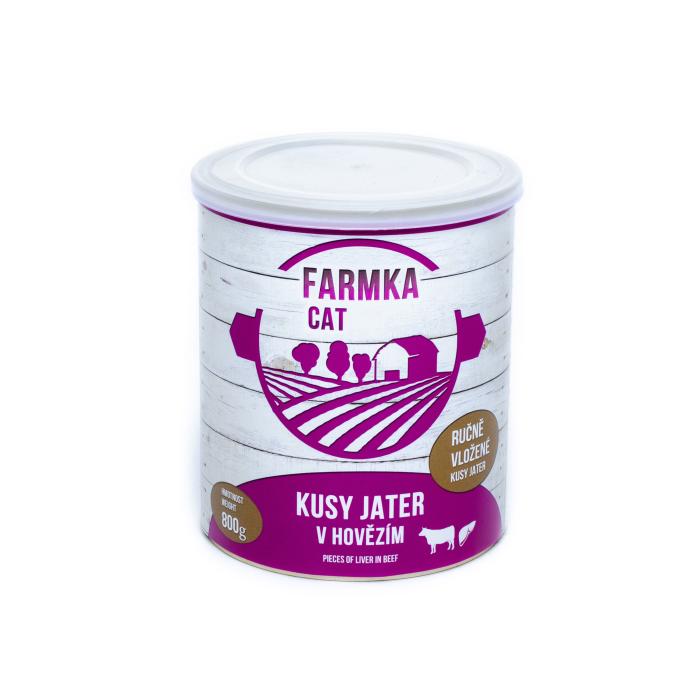 FARMKA CAT s játry 800g