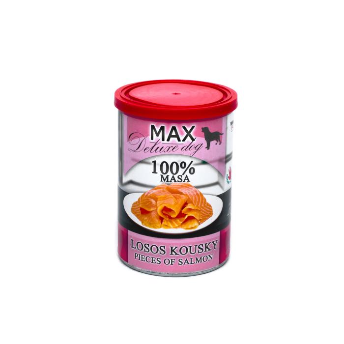 MAX losos kousky 400g