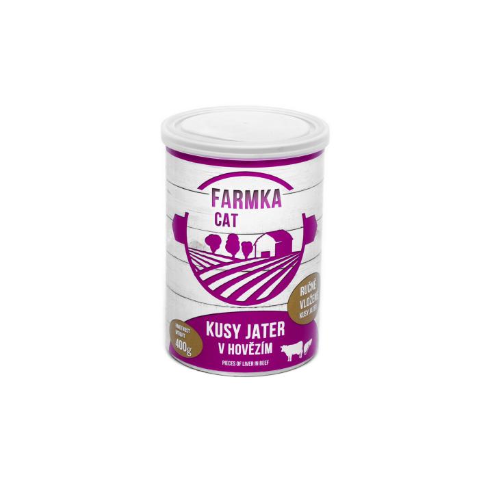 FARMKA CAT s játry 400g