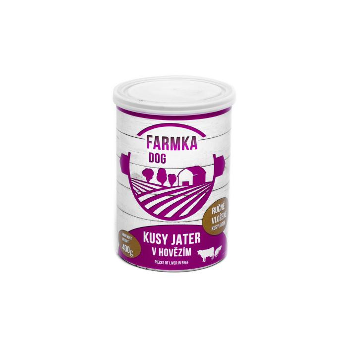 FARMKA DOG s játry 400g