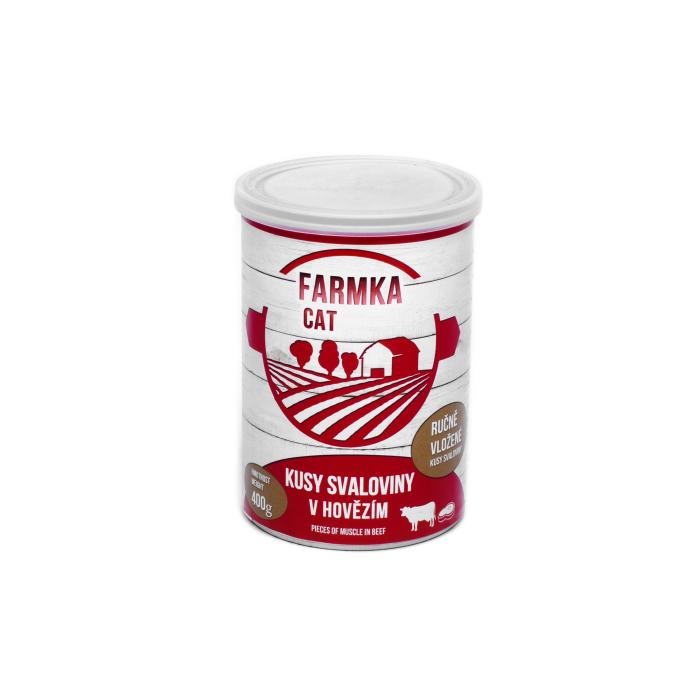 FARMKA CAT se svalovinou 400g