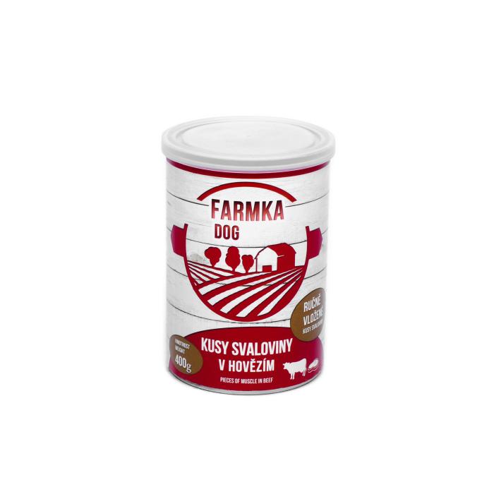 FARMKA DOG se svalovinou 400g